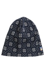 Joha Joha - muts, wol, navy jacquard (3-16j)