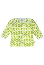 Loud+Proud Loud+Proud - shirt, lime leeuwen (0-2j)