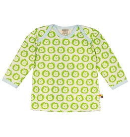 Loud+Proud Shirt, lime leeuwen (0-2j)