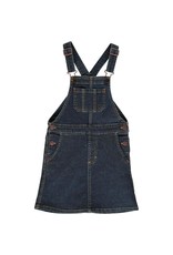 Maxomorra Maxomorra - Pinafore Dress Denim Medium Dark Wash (3-16j)