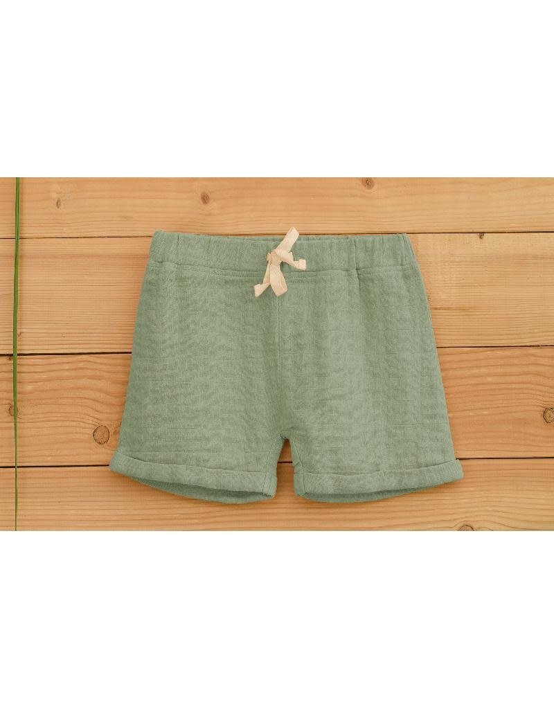 Organic by Feldman Organic by Feldman - Muslin Jimmy shorts, Play of Colors, sage-green (0-2j)