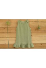 Organic by Feldman Organic by Feldman - Muslin Jumper dress, Play of Colors, sage-green (3-16j)