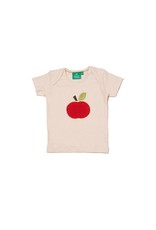 Little Green Radicals Little Green Radicals - An Apple A Day Applique T-Shirt (0-2j)