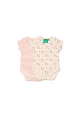 Little Green Radicals Little Green Radicals - Quince Flowers Baby Body Set (0-2j)