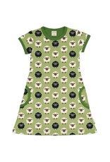 Maxomorra Maxomorra - Dress SS Sheep (0-2j)