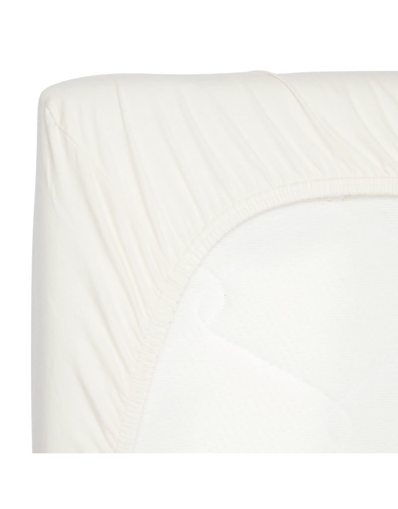 Timboo Timboo - Fitted Sheet 90x200cm ecru