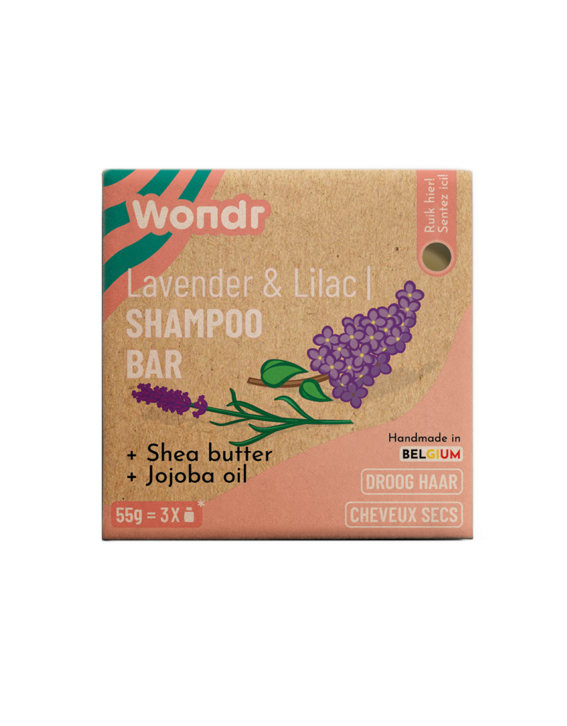 Wondr Wondr - Shampoo bar, Lavender & Lilac
