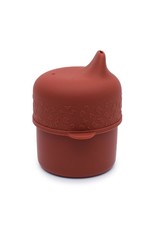 We Might Be Tiny We Might Be Tiny - Sippie Lid, silicone, rust