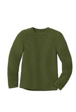 Disana Disana - left knit jumper, olive (3-16j)
