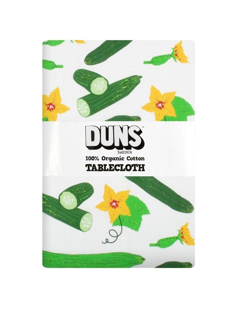 DUNS Sweden Duns Sweden - Tablecloth, cotton/linen, 220x140cm, cucumber