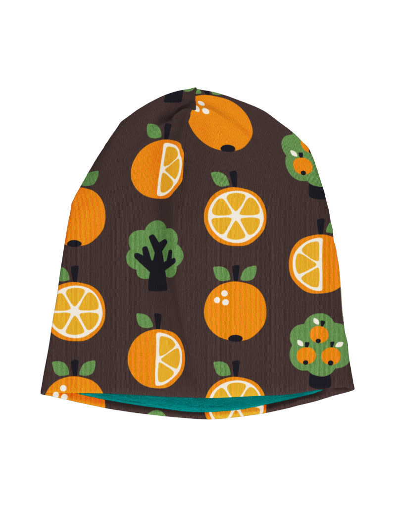 Maxomorra Maxomorra - Hat Velour ORANGE (0-2j)