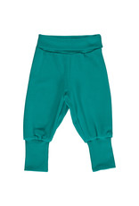 Maxomorra Maxomorra - Pants Rib Velour LAGOON (0-2j)