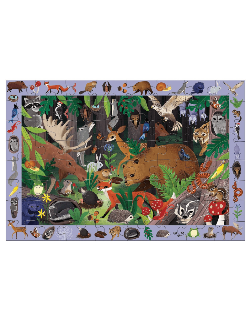 Mudpuppy Mudpuppy - Search & Find puzzle, woodland forest