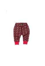 Little Green Radicals Little Green Radicals - Forest Flowers Jogger, red ruby (0-2j)
