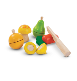 PlanToys Fruit en groenten set