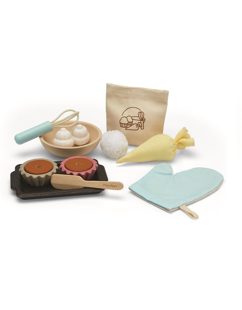 PlanToys Plan Toys - Cupcake set