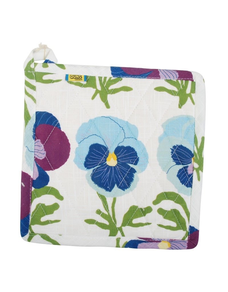 DUNS Sweden Duns Sweden - Pot holder, cotton/linen, pansy