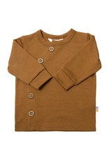 Joha Joha - Cardigan with side closing, wool, dark copper (3-16j)