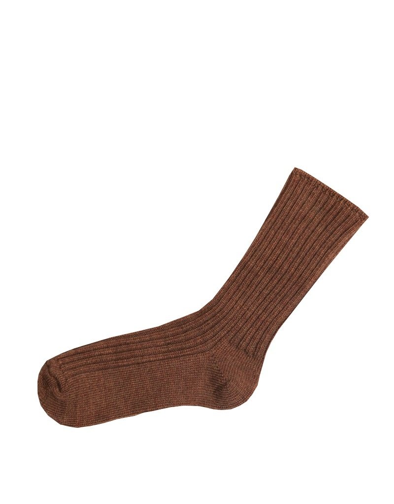 Joha Joha - Wool socks, copper melange (0-2j)