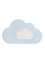 Quut Quut - playmat, head in the clouds, S, Dusty Blue