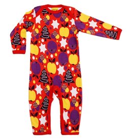 DUNS Sweden Jumpsuit, kerst/rood (0-2j)