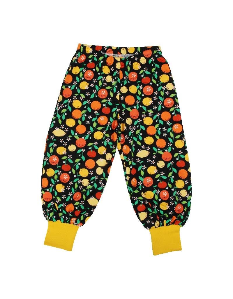 DUNS Sweden DunsSweden - Baggy Pants, Citrus - Black (3-16j)