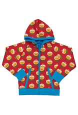 Maxomorra Maxomorra - Cardigan Hood Reversible TULIP (0-2j)