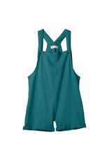 Organic by Feldman Organic by Feldman - Jumpsuit shorts ribbed, emerald (3-16j)