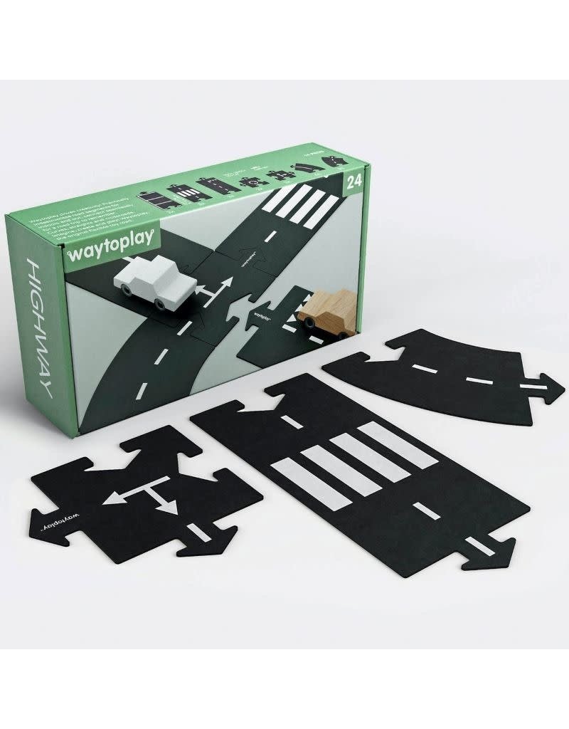 Waytoplay Waytoplay - Highway, large flexible toy road