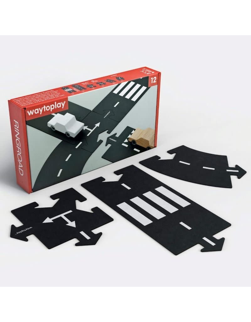 Waytoplay Waytoplay - Ringroad, small flexible toy road