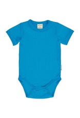 Maxomorra Maxomorra - Body SS Solid AZURE (0-2j)