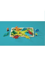 Crocodile Creek Crocodile Creek - Wood puzzle, dinosaurs