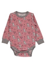 Maxomorra Maxomorra - body ls, sweet bunny (0-2)