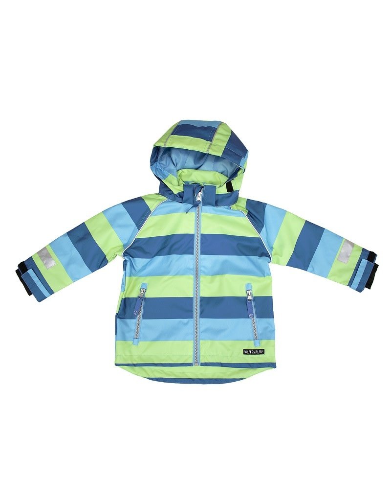 Villervalla Villervalla - Shell jacket, surf stripe