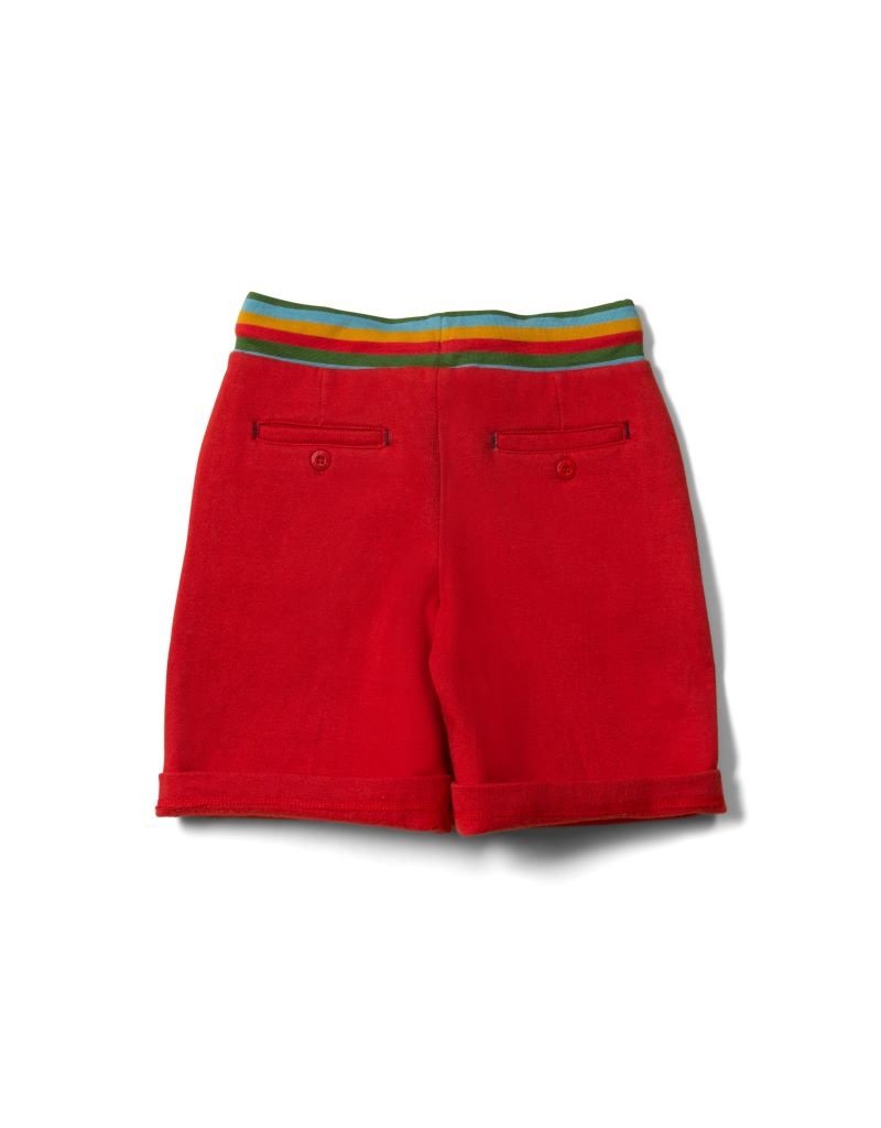 Little Green Radicals Little Green Radicals - Red marl comfy joggers short (0-2j)