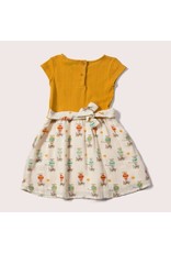 Little Green Radicals Little Green Radicals - Take to the skies pointelle little twirler dress (3-16j)