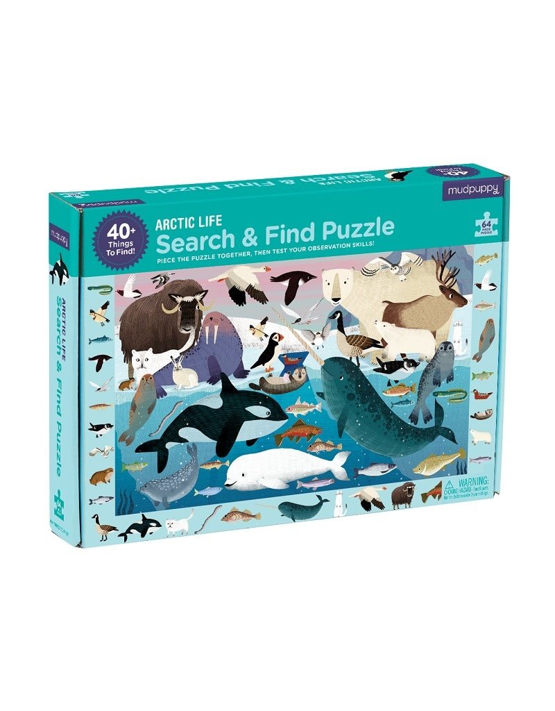 Mudpuppy Mudpuppy - Search & Find puzzle, arctic life