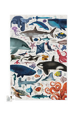 Crocodile Creek Crocodile Creek - Tin Puzzle 150 stukken, Ocean animals