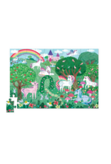 Crocodile Creek Crocodile Creek - Tin Puzzle, Unicorn dreams, 50 pcs