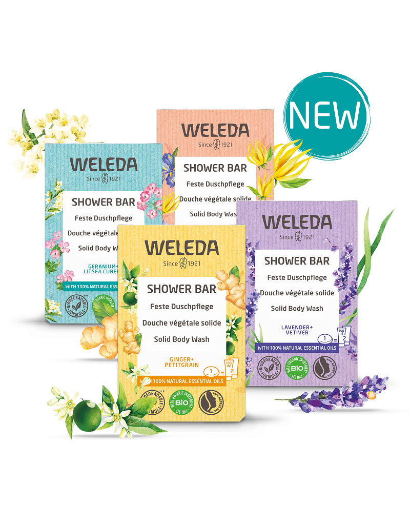 Weleda Weleda - Shower bar, ylang ylang & iris