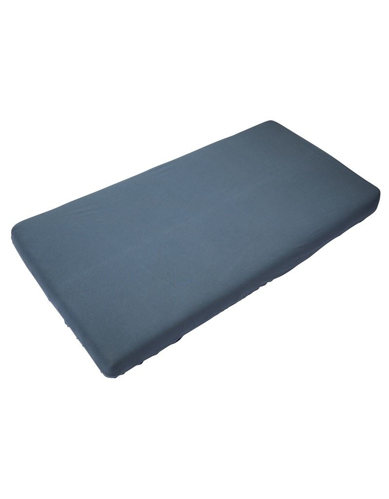 Timboo Timboo - Fitted Sheet 90x200cm marin