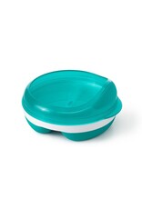 Oxo Tot Oxo tot - Divided Feeding Dish with removable ring, teal