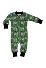 DUNS Sweden Duns Sweden - Zipsuit, green zebra (0-2j)