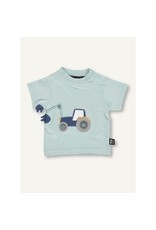 Ubang Ubang - baby tractor tee, blue haze (0-2j)