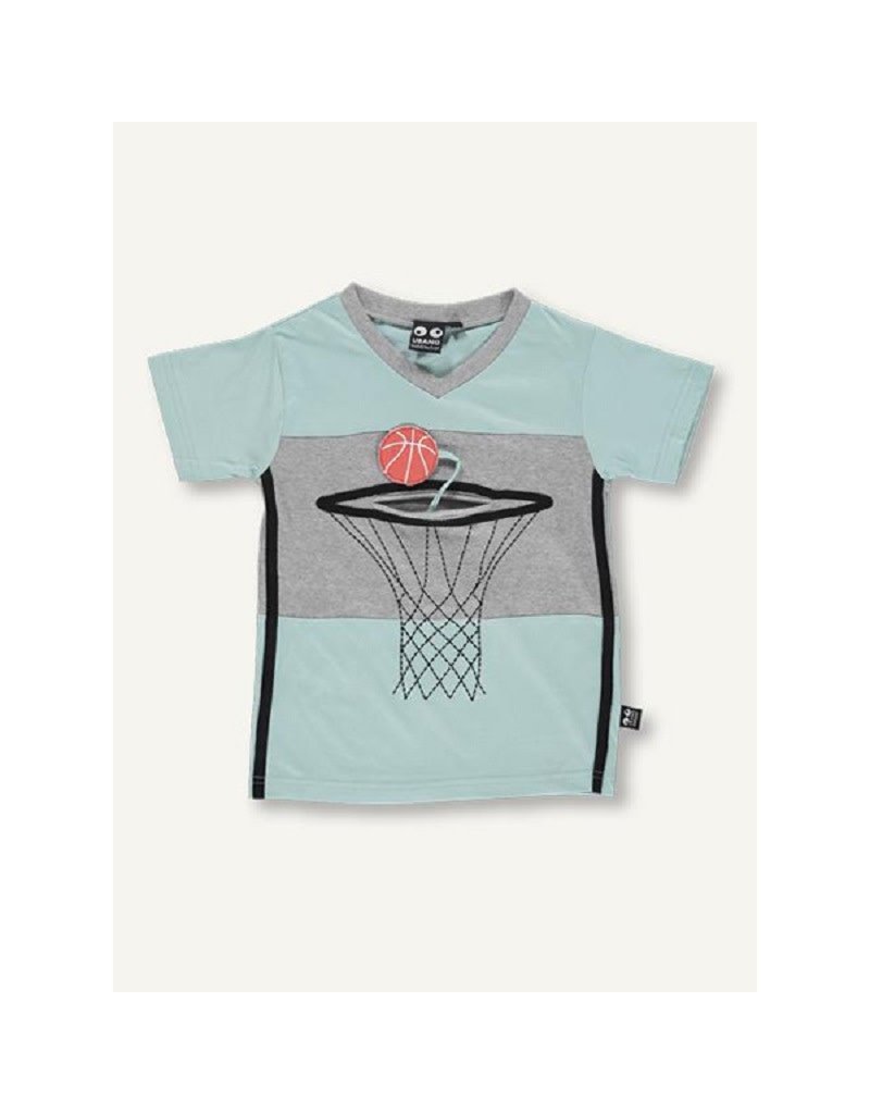 Ubang Ubang - basket tee, blue haze (3-16j)