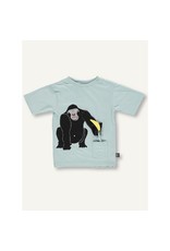 Ubang Ubang - Sassy gorilla tee, blue haze (3-16j)