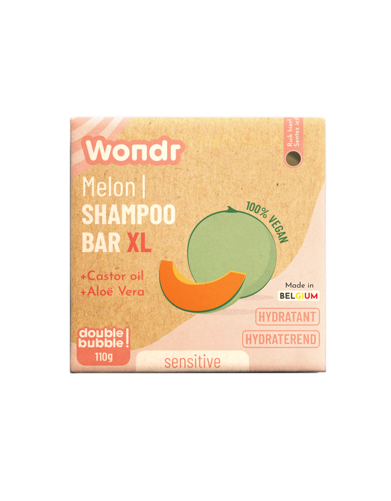 Wondr Wondr - Shampoo bar XL, Melon