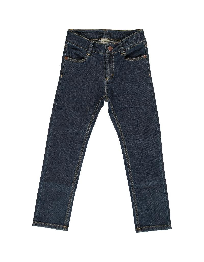 Maxomorra Maxomorra - Pants Denim DARK WASH (0-2j)