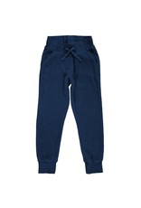 Maxomorra Maxomorra - Pants Jogger Velour NAVY (3-16j)