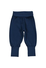 Maxomorra Maxomorra - Pants Rib Velour NAVY (0-2j)